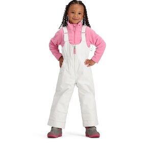 Obermeyer Kids White Ski Bib